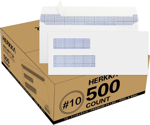500 pack double window - 500,