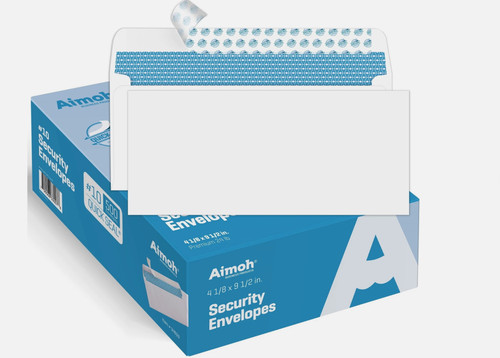 Security letter envelopes - security,